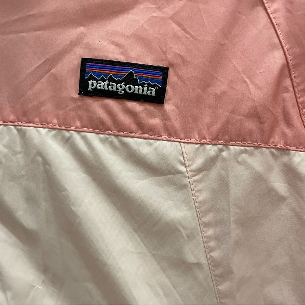 NWT Patagonia Girls XL 14 Pink Light & Variable Hoody Windbreaker Jacket Zip - Picture 3 of 13